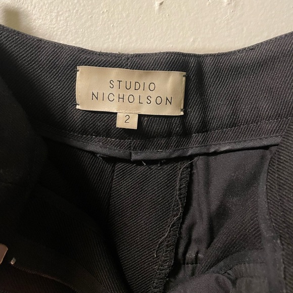 Studio Nicholson wool high rise pants - Picture 5 of 5